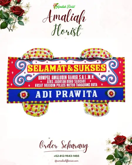 Papan Bunga Ucapan Selamat Kedung Dalem